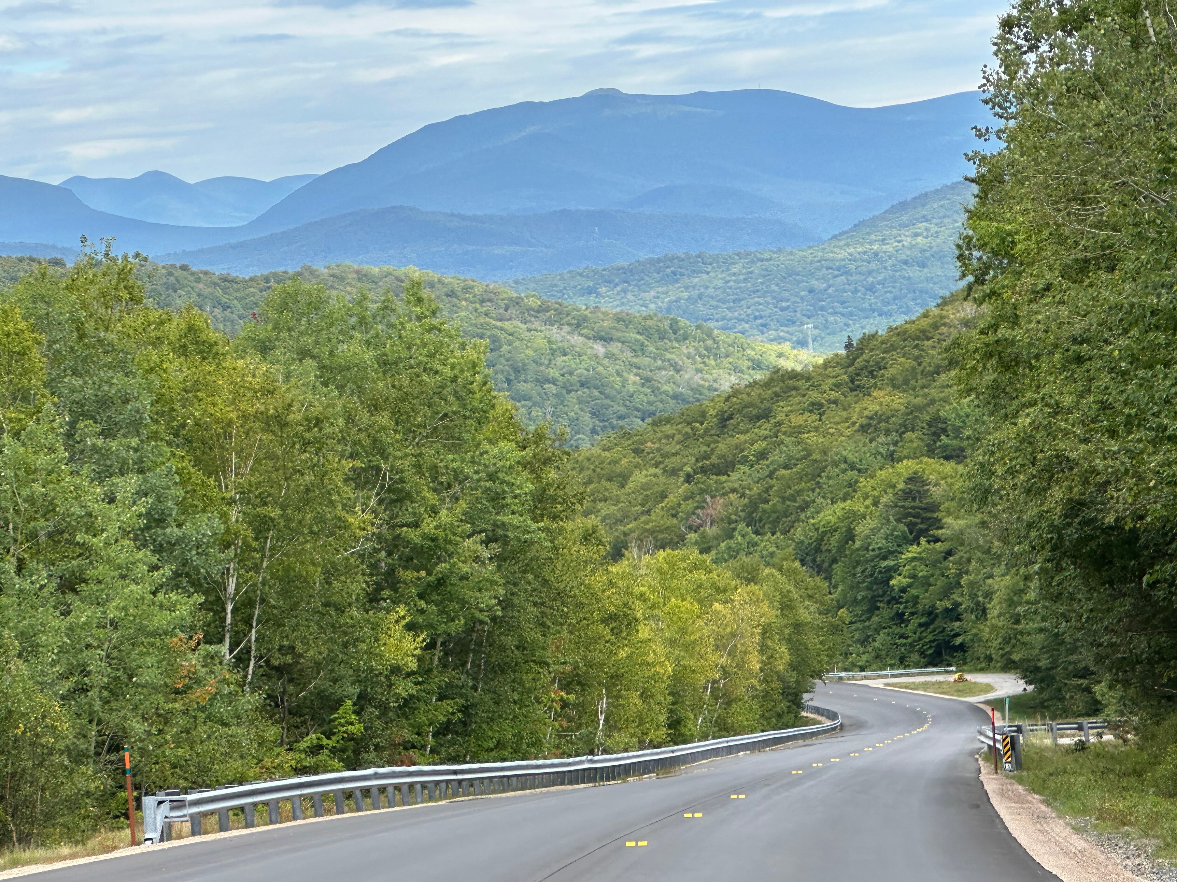 Kancamagus pass on the Kancamagus highway in New Hampshire.
